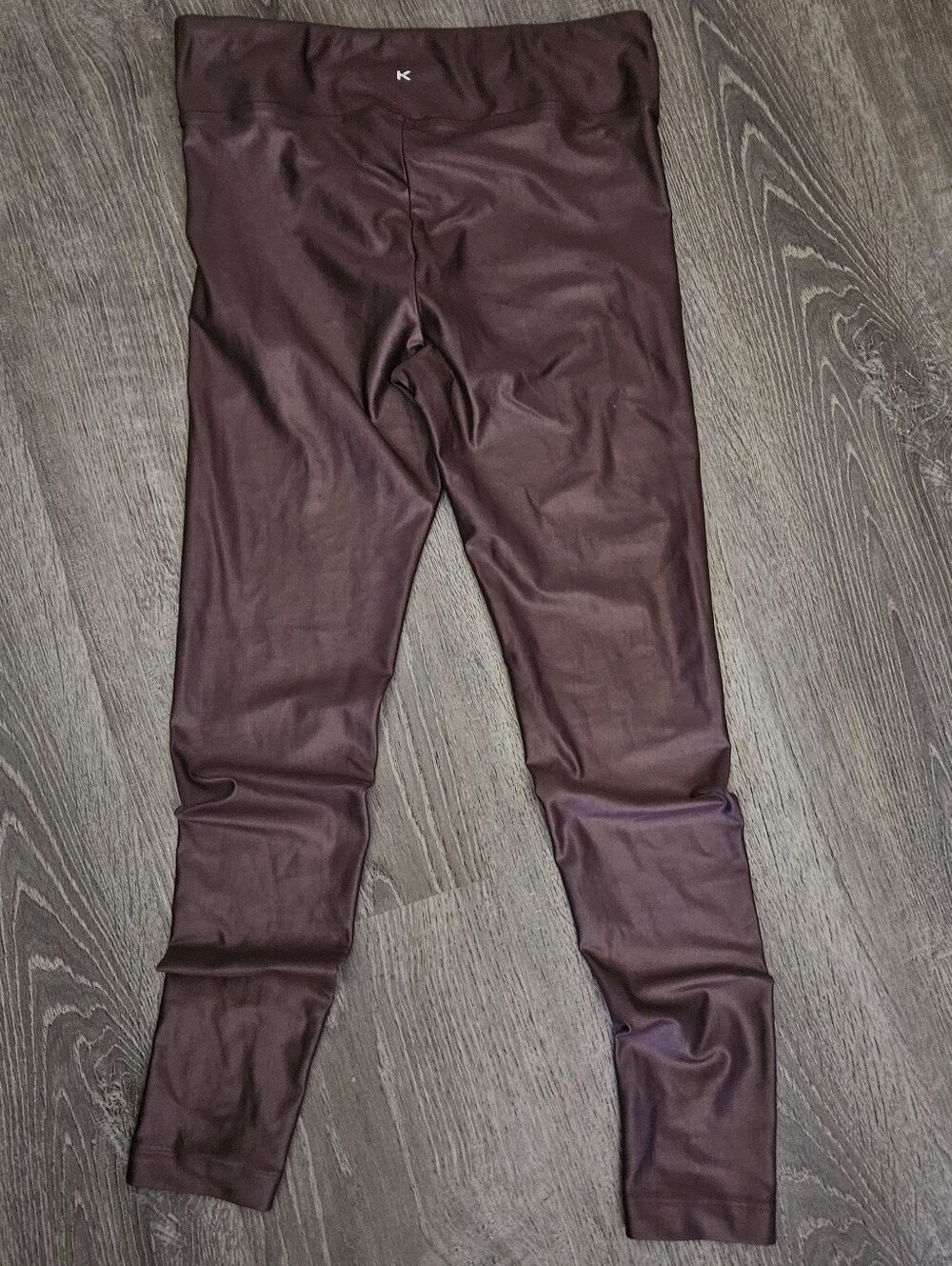 Koral Lustrous High Rise Leggings Shiny Liquid Dusty Pink Mauve